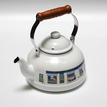 2.3 Litre Enamel Kettle "Merry's Series"