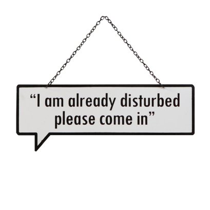 Already Disturbed Metal Plate