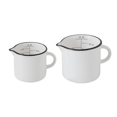 Stoneware Pitcher Set of 2