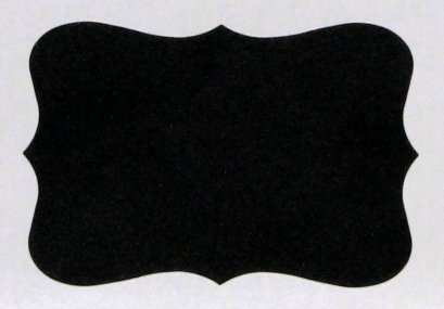 Removable Sticker Chalk Labels, Set of 18 pcs.
