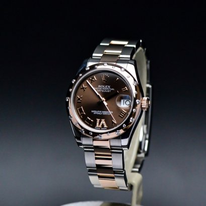 Rolex Datejust 31m Steel & Pink Gold 