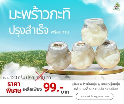 มะพร้าวกะทิปรุงสำเร็จ