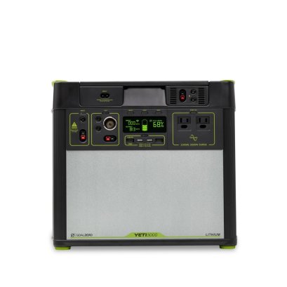 GOAL ZERO YETI 3000 LITHIUM PORTABLE POWER STATION  (220V)