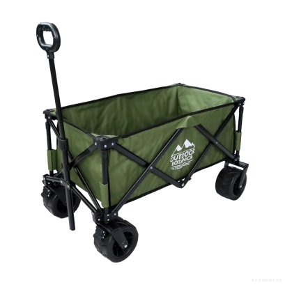 FOLDING WAGON OUTDOOR BOTANICA OLIVE GREEN