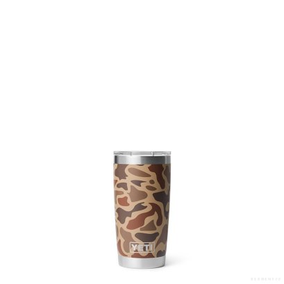 RAMBLER 20 OZ TUMBLER WETLANDS CAMO