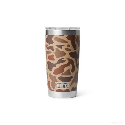 RAMBLER 20 OZ TUMBLER WETLANDS CAMO