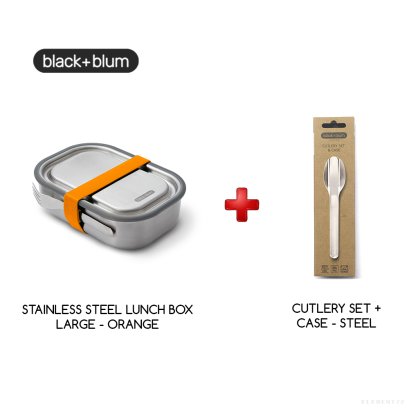 STAINLESS STEEL LUNCH BOX LARGE