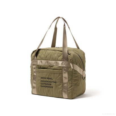 QUILTED RIPSTOP DUFFLE ( OLIVE )
