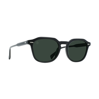 CLYVE RECYCLED CRYSTAL BLACK / GREEN POLARIZED