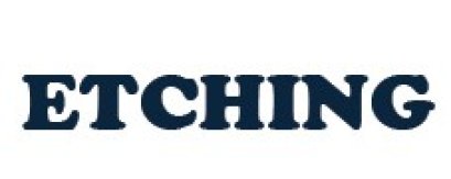 Etching Code