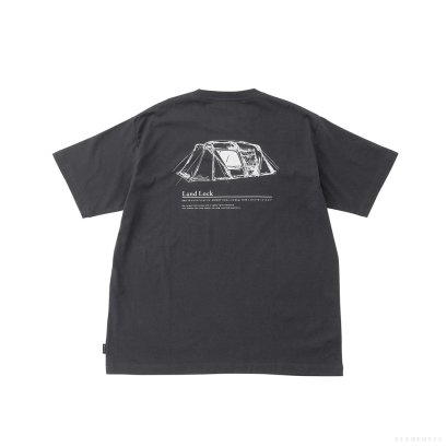 Snowpeak Land Lock T-Shirt ( CHARCOAL )