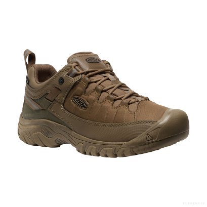 KEEN Men's Targhee EXP Waterproof Hiking Shoe Dark Earth