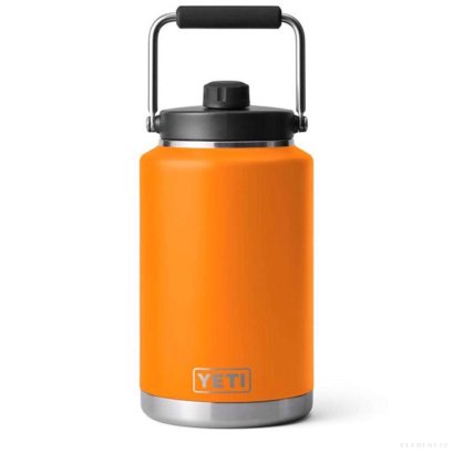 YETI RAMBLER ONE GALLON JUG KING CRAB ORANGE