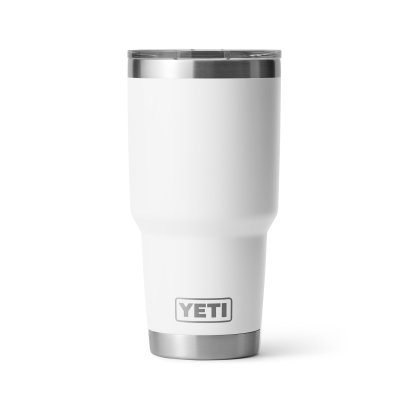 YETI RAMBLER&reg; 30 OZ TUMBLER WHITE