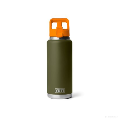 YETI Rambler® 36 oz (1 L) Straw Bottle With Colour-Matched Straw Cap