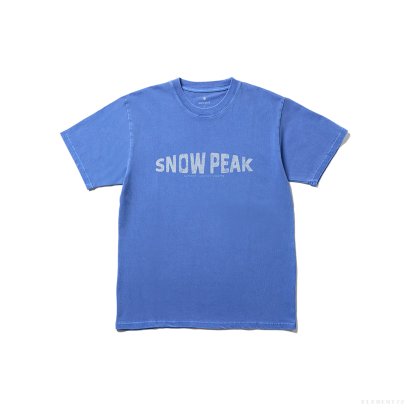 Recycled Cotton Dyed T-Shirt SP BLUE