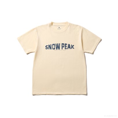 Recycled Cotton Dyed T-Shirt SP IVORY