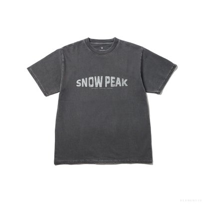 Recycled Cotton Dyed T-Shirt SP CHARCOAL