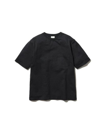 Recycled Cotton Heavy T-shirt BLACK