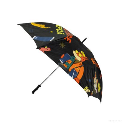 E-OUTSIDE EXPO.6 URBAN PLAY-GROUND UMBRELLA BLACK