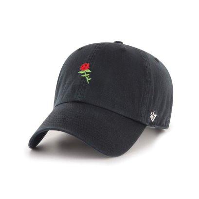 ROSE FLOWER 47 CLEAN UP BLACK