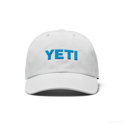 YETI BASEBALL CAP LIGHT GRAY