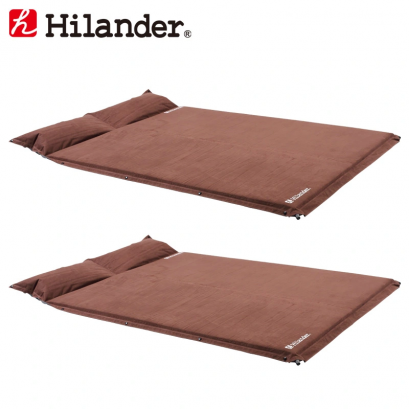 SUEDE INFLATER MAT 5CM DOUBLE