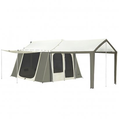 12 X 9 FT. CABIN TENT WITH DELUXE AWNING