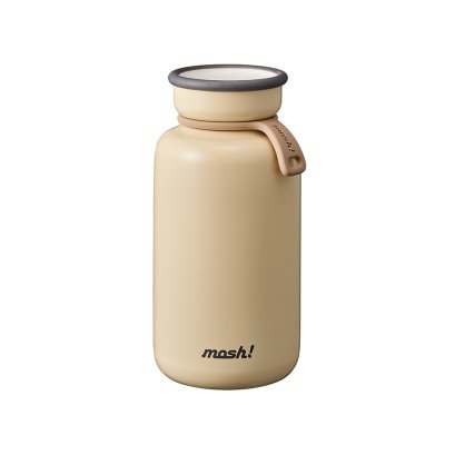 LATTE STAINLESS BOTTLE 450 ML IVORY