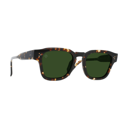 RECE BRINDLE TORTOISE / GREEN POLARIZED