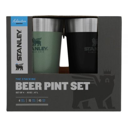 Stanley x Pendleton Stacking Beer Pint Set 2-Pack, 16 OZ
