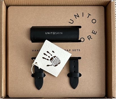 UNITO LEATHER STREP SET BLACK (Limited Edition)
