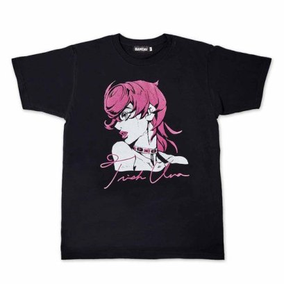 [ราคา 1,750/มัดจำ 1,450][พฤศจิกายน2569] เสื้อทีเชิร์ต สีดำ ทริช อูน่า, โจโจ้ ล่าข้ามศตวรรษ, สายลมทองคำ, JOJO, T-Shirt Trish Una BLACK, Jojo's Bizarre Adventure, Golden Wind