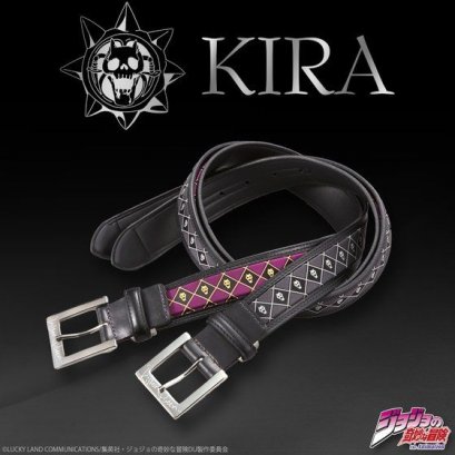 [Price 6,200/Deposit 5,000][JUNE2023] JOJO Killer Queen Leather Belt, Jojo's Bizarre Adventure Part 4, Diamond is unbreakable
