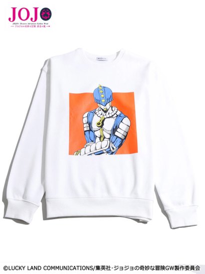 [NEW][SIZE L] JOJO WEGO Sticky Finger Sweater, เสื้อแขนยาว สติ๊กกี้ ฟิงเกอร์, โจโจ้ ล่าข้ามศตวรรษ ภาค 5, Jojo's Bizarre Adventure Part 5, Vento Aureo, Golden Wind