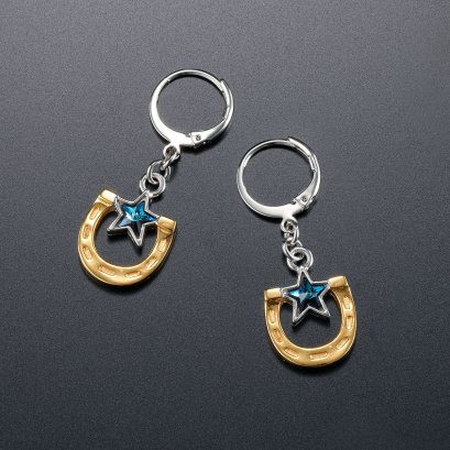 [ราคา 4,250/มัดจำ 3,250][มิถุนายน2569] ต่างหู โจนี่ โจสตาร์, แบบที่ 1, โจโจ้ ล่าข้ามศตวรรษ, สตีล บอล รัน, Jojo's Bizarre Adventure, Steel Ball Run, SBR, Johnny Joestar, Earrings Type 1