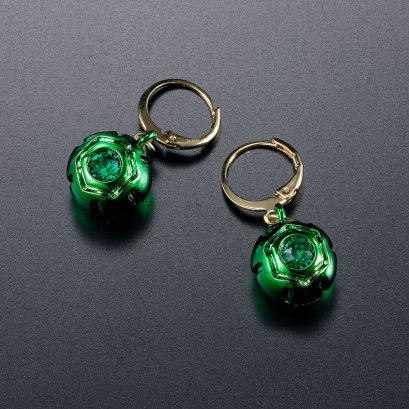 [ราคา 4,250/มัดจำ 3,250][มิถุนายน2569] ต่างหู ไจโร เซปเปลลี่, สีเมทัลลิคกรีน แบบที่ 1, โจโจ้ ล่าข้ามศตวรรษ, สตีล บอล รัน, Jojo's Bizarre Adventure, Steel Ball Run, SBR, Gyro Zeppeli, Earrings Metallic Green Type 1