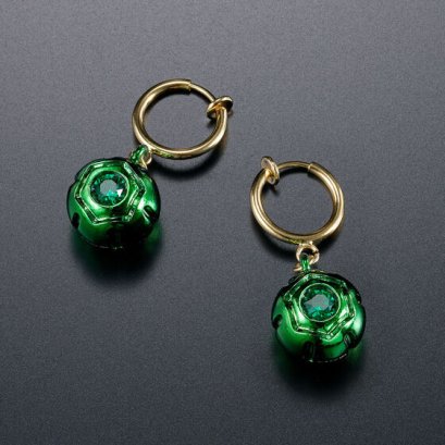 [ราคา 4,250/มัดจำ 3,250][มิถุนายน2569] ต่างหู ไจโร เซปเปลลี่, สีเมทัลลิคกรีน แบบที่ 2, โจโจ้ ล่าข้ามศตวรรษ, สตีล บอล รัน, Jojo's Bizarre Adventure, Steel Ball Run, SBR, Gyro Zeppeli, Earrings Metallic Green Type 2