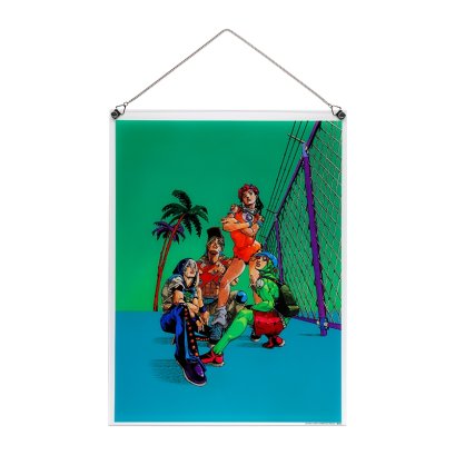 [ราคา 6,150/มัดจำ 5,150][ธันวาคม2568] ม่านแขวนผนัง, โจโจ้แลนด์, โจโจ้ ล่าข้ามศตวรรษ, Jojo's Bizarre Adventure,  JOJOlands, Acrylic Interior Panel