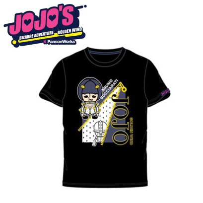 [NEW][SIZE M] JOJO, AVAIL, T-Shirt, Bruno Bucciarati, Panson Works, Jojo&#039;s Bizarre Adventure Part 5, Golden Wind, เสื้อยืด ที-เชิร์ท โจโจ้ ล่าข้ามศตวรรษ ภาค 5, สายลมทองคำ, บรูโน่ บูจาราตี้