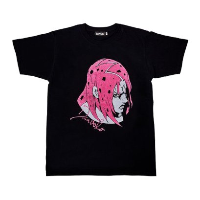 [Price 1,750/Deposit 1,450][AUG2026] JOJO T-Shirt Collection 2, Diavolo, BLACK, Jojo's Bizarre Adventure Part 5, Golden Wind