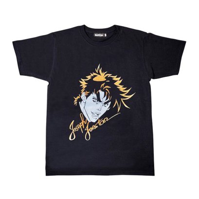 [Price 1,750/Deposit 1,450][NOV2026] JOJO T-Shirt Joseph Joestar, BLACK, Jojo's Bizarre Adventure Part 2, Battle Tendency
