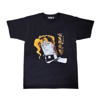 [ราคา 1,750/มัดจำ 1,450][พฤศจิกายน2569] เสื้อทีเชิร์ต สีดำ, โนริอากิ คะเคียวอิน, โจโจ้ ล่าข้ามศตวรรษ, นักรบประกายดาว, JOJO, T-Shirt Noriaki Kakyoin, BLACK, Jojo's Bizarre Adventure Part 3, Stardust Crusaders