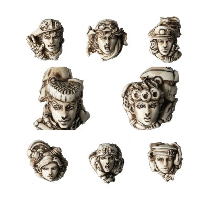[NEW] Netsuke Strap Complete Set, JOJO, Jojo&#039;s Bizarre Adventure, Jojo Exhibition 2018, พวงกุญแจ โจโจ้ ล่าข้ามศตวรรษ