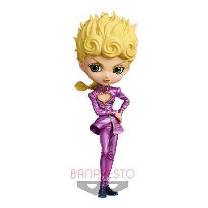 [NEW][B] Banpresto, JOJO, Q Posket Giorno Giovanna Version B, Jojo&#039;s Bizarre Adventure Part 5, Vento Aureo, Golden Wind, โมเดล โจโจ้ ล่าข้ามศตวรรษ ภาค 5, สายลมทองคำ, โจรูโน่ โจบาน่า