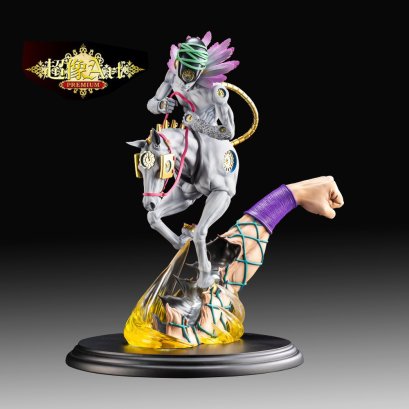 fanfigs_medicos_entertainment_jojo_s_bizarre_adventure_stone_ocean_super_statue_art_premuim_made_in_heaven_MIH