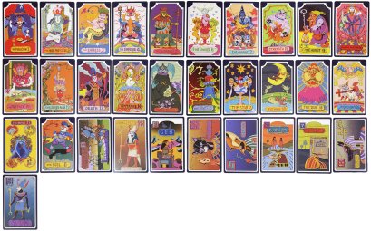 [NEW][RARE] 31 Tarot &amp; The Nine Gods Of Egypt Card Set, Jojo&#039;s bizarre adventure part 3, stardust crusaders, ไพ่ทาโรต์ สแตนด์ โจโจ้ ล่าข้ามศตวรรษ ภาค 3, นักรบประกายดาว