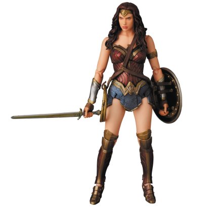 Mafex No.024, Wonder Woman, Batman Vs Superman Dawn of Justice, โมเดล แอคชั่น ฟิกเกอร์ วันเดอร์ วูแทน, แบทแมน ปะทะ ซูปเปอร์แมน แสงอรุณแห่งยุติธรรม