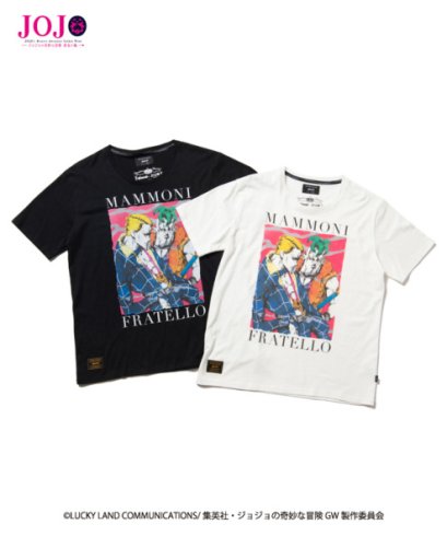 [Price 3,200/Deposit 2,200][FEB2024] Glamb, T-Shirt, Prosciutto, Pesci, Jojo's Bizarre Adventure Part 5, Golden Wind