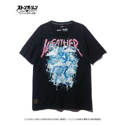[ราคา 2,950/มัดจำ 2,200][กุมภาพันธ์2566] GLAMB, โจโจ้ ล่าข้ามศตวรรษ, เสื้อทีเชิร์ต, เวทเธอร์ รีพอร์ท, JOJO, T-Shirt, Weather Report